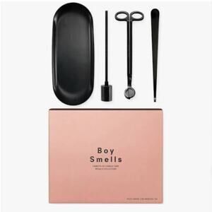 NEW BOY SMELLS Candle Care Tool Set - Tray, Wick Snuffer, Trimmer & Dipper